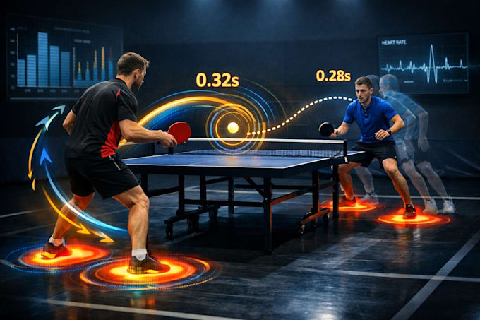 do ai table tennis player movement and footwork analysis system