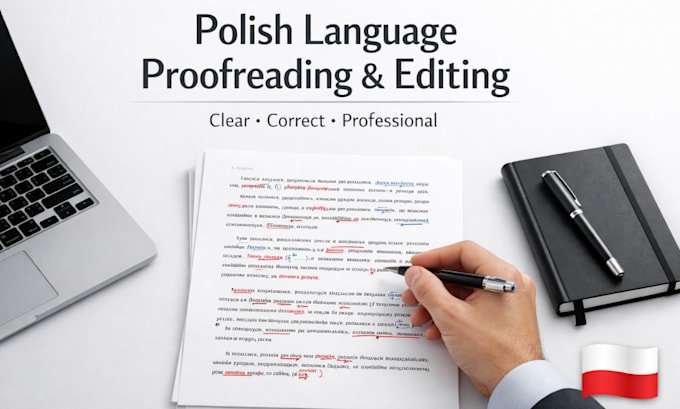 professionally proofread and edit polish language text and translation