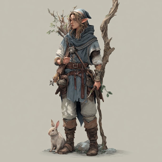 draw your fantasy character illustration
