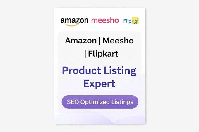 do amazon meesho and flipkart product listing SEO