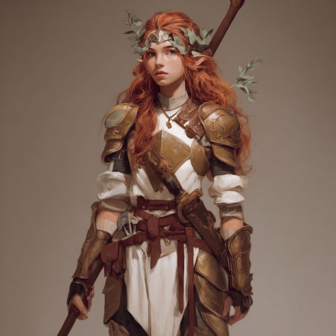 draw fantasy character illustration