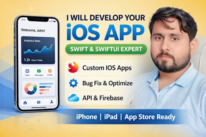 develop a professional ios app using swift and swiftui