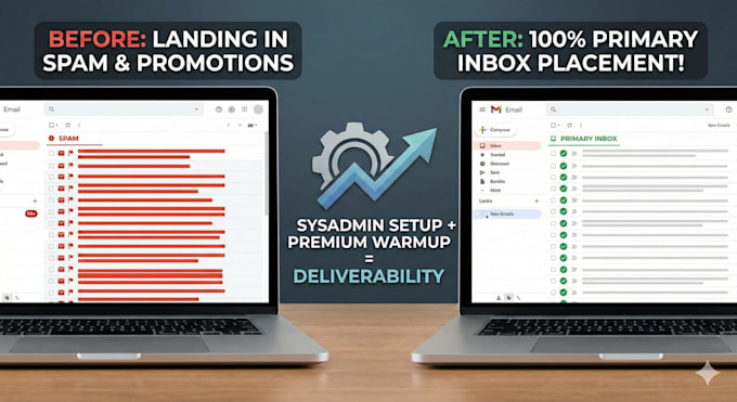 build cold email infrastructure, fix dns, warm up your domain