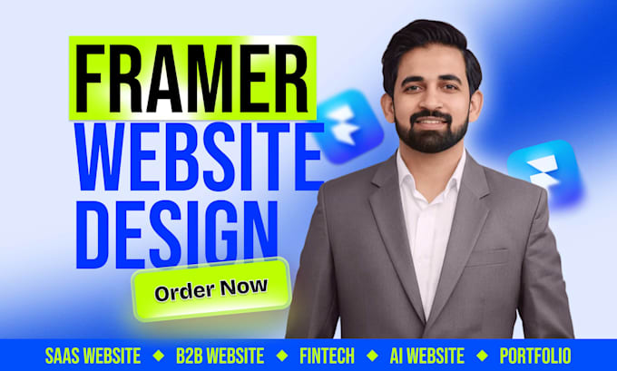 develop responsive framer website, framer landing page, figma to framer