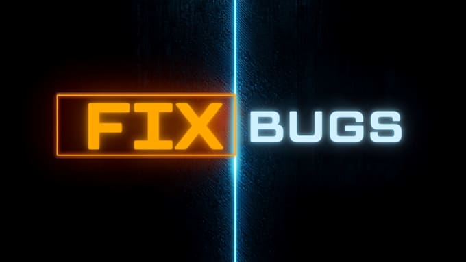 fix HTML CSS or javascript bugs on your website