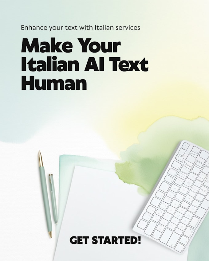 proofread and edit italian ai text