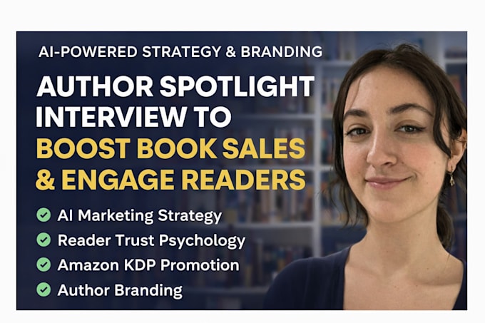 host an author spotlight interview to boost amazon KDP book visibility