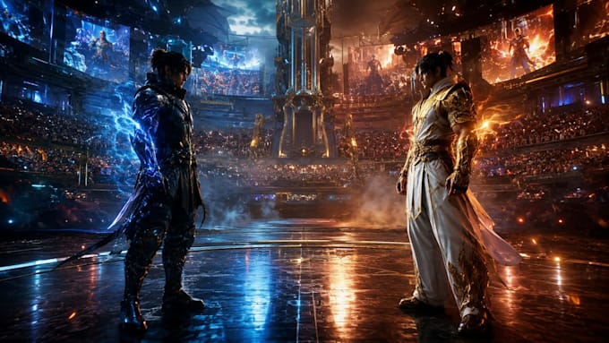 develop a 2d or 3d fighting game in unreal engine 5 with ai