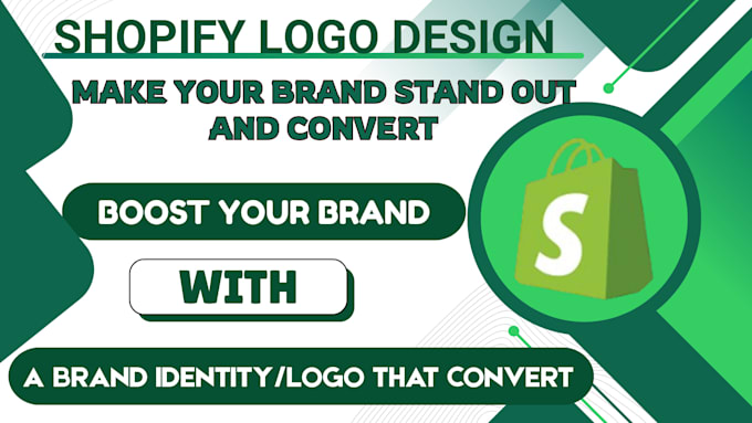 Design a professional shopify logo for your ecommerce branding by ...