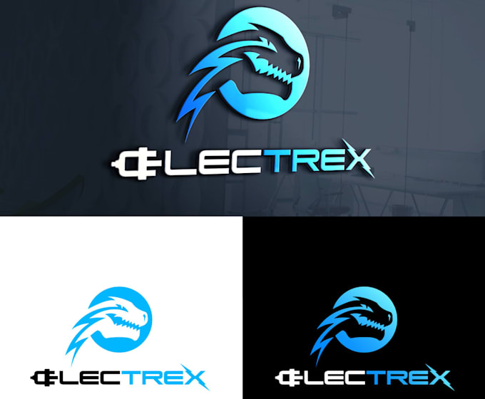 do modern specially scientific, physics, electric logo