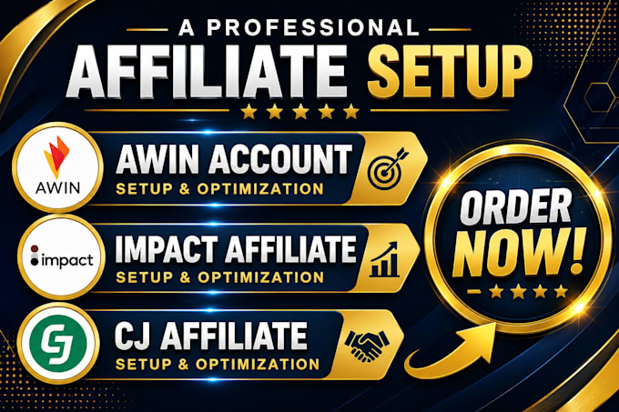 get you an aprove on your account such as ,awin ,cj affilate