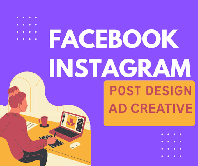 design facebook, instagram posts and ad images