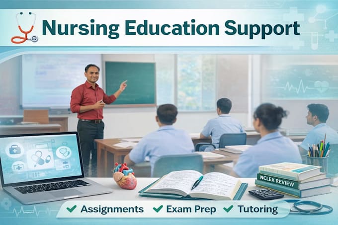 help with students in assignments, notes and presentation