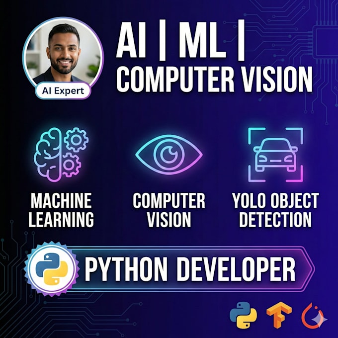 do machine learning, computer vision, and ai projects using python