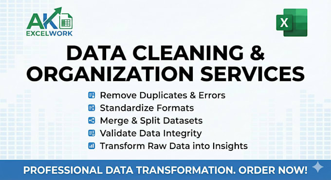 clean data or do formatting and merging and pdf to excel conversion