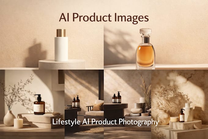 create ai product images with custom backgrounds
