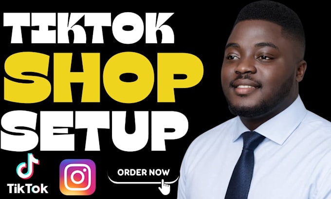 do tiktok shop setup tik tok dropshipping facebook shop instagram shop
