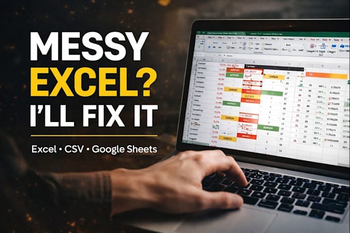 clean, organize, and automate your excel or CSV data using python