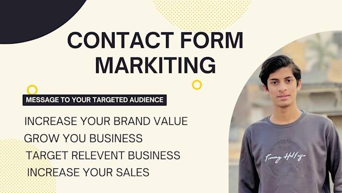 help you in website contact us form submission manually
