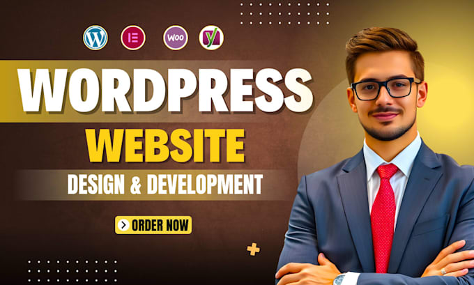 create a modern wordpress website for your business or woocommerce store