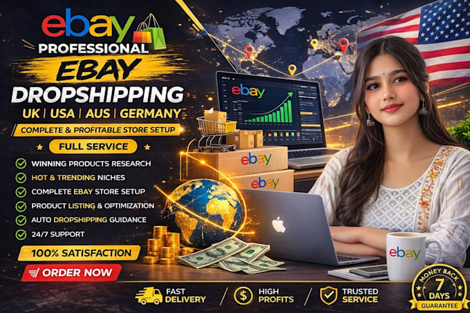 do ebay dropshipping on profit share