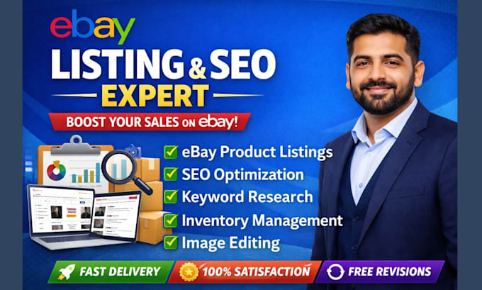 do ebay listing, ebay product listing, ebay listing expert