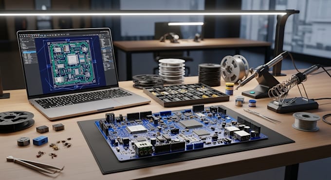 design professional mechatronics and electronics hardware pcb for diy and maker