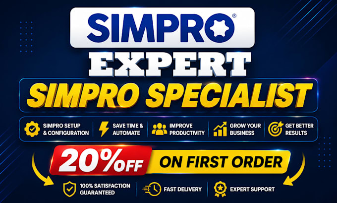 setup simpro crm, simpro automation, simpro form, for your business