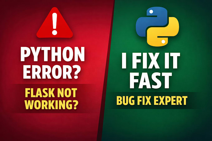 fix python and flask bugs, errors, and backend issues fast