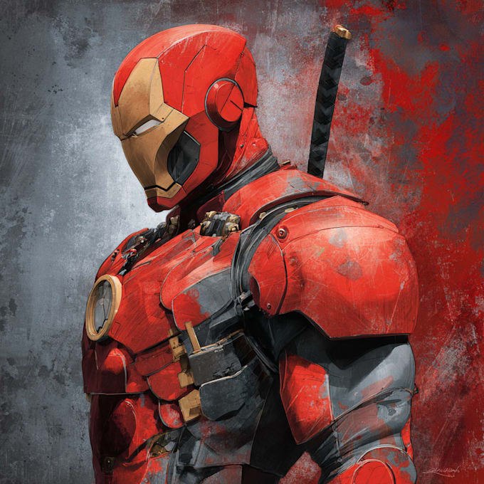 make super hero character design