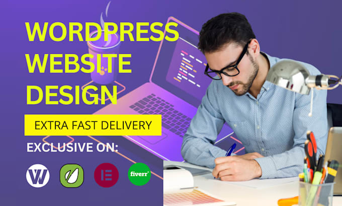 do wordpress website development using any free theme