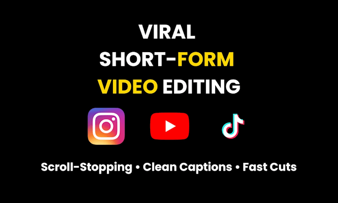 Edit short form videos for instagram reels youtube shorts and tiktok by ...