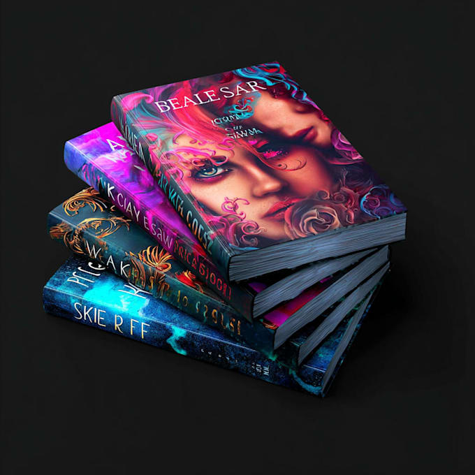 design fantasy, sci fi, horror and dystopian book cover art