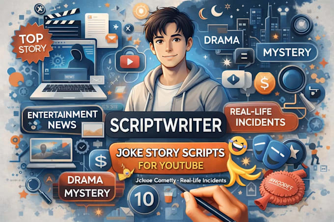 write realistic story scripts for youtube videos
