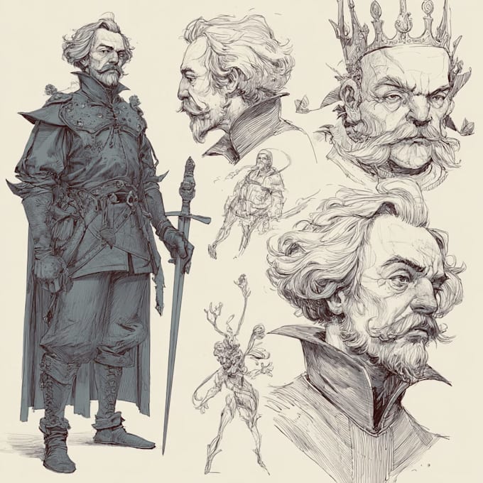 fantasy horror and fantasy horror character