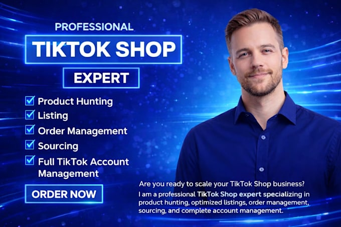 do complete tiktok shop management