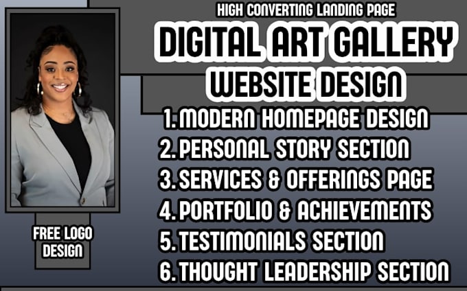 art gallery website digital art gallery website creative gallery website