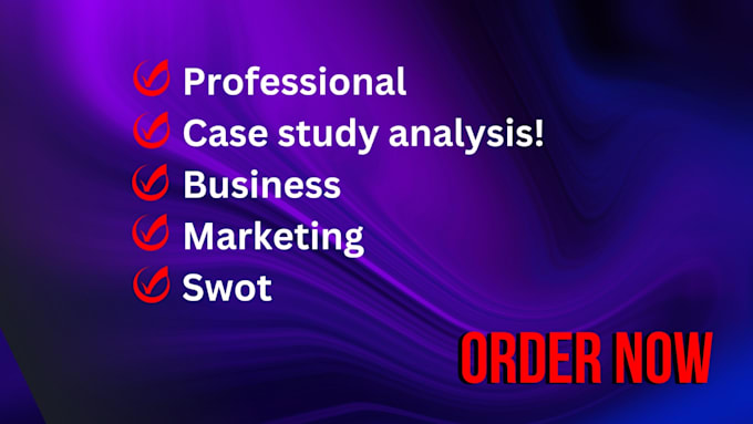 do case study analysis