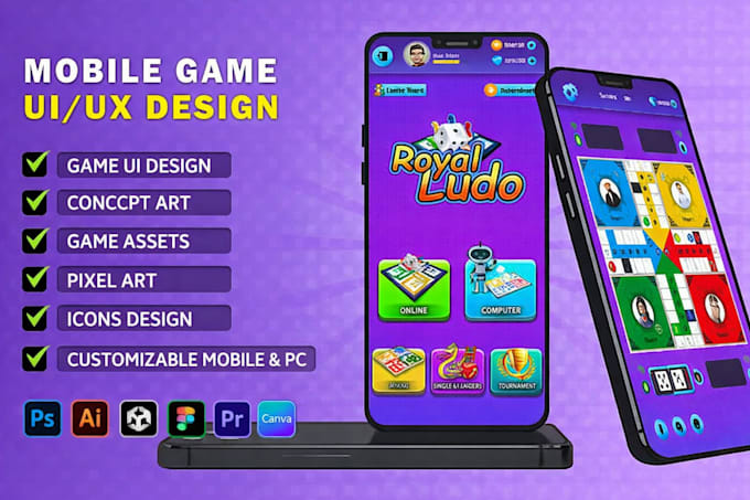 Design professional game ui and assets for mobile game by Cyrus_dorlan ...