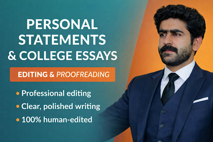 edit your personal statement