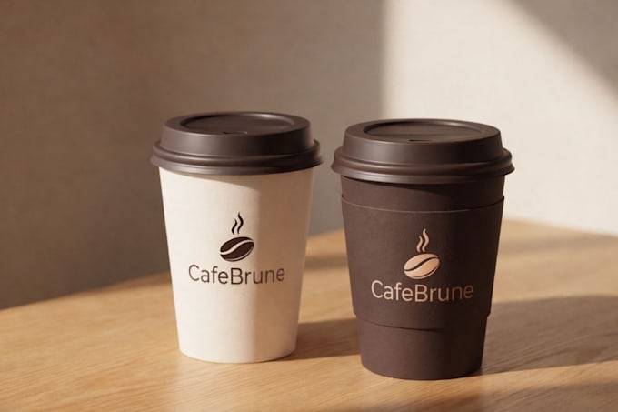 design a premium coffee brand identity