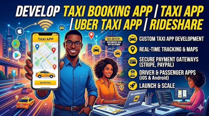 develop taxi booking app taxi app uber taxi app rideshare app