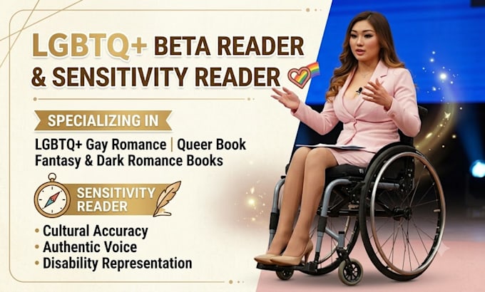 beta read lgbtq gay romance queer book fantasy dark romance sensitivity reader