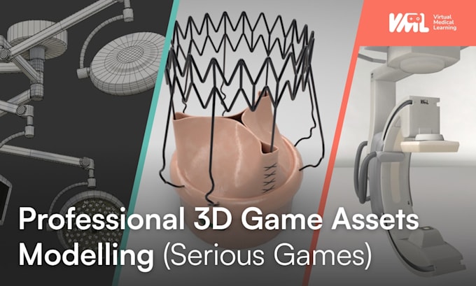 create any hardsurface medical model for you