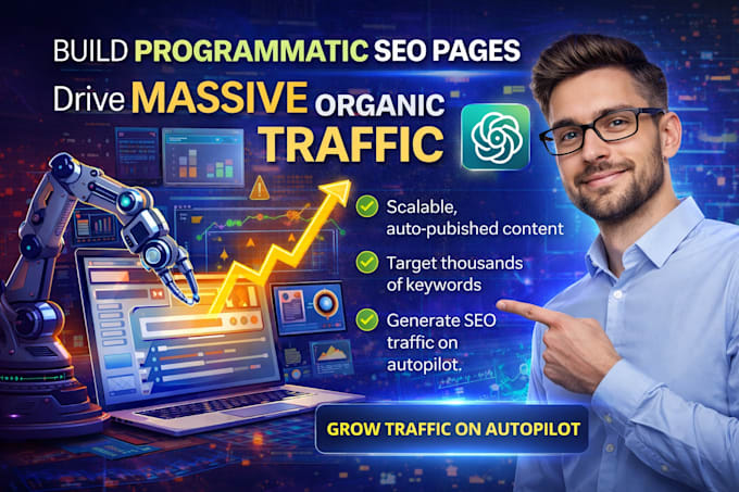 build programmatic SEO pages for organic traffic growth