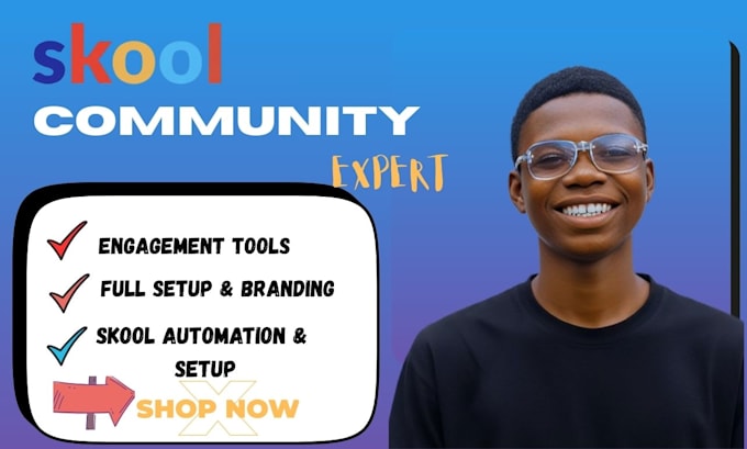 setup online skool community skool community manager skool setup skool promotion