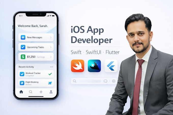 an app store ready ios application using swift or swiftui