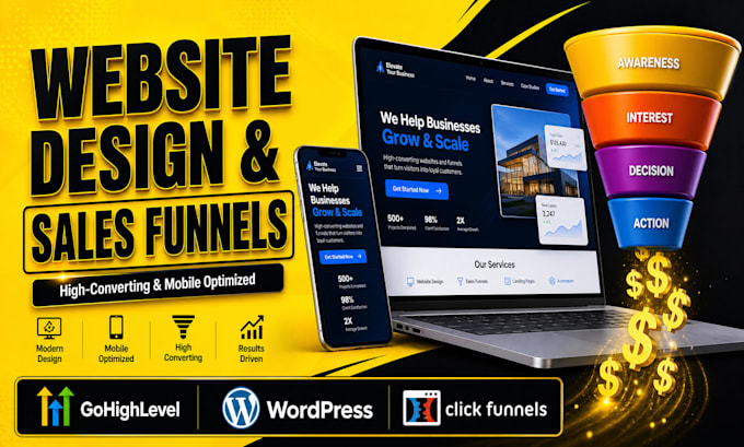 gohighlevel website gohighlevel website design highlevel website migration