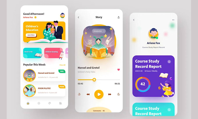 develop educational app e learning app kid learning app school mobile app
