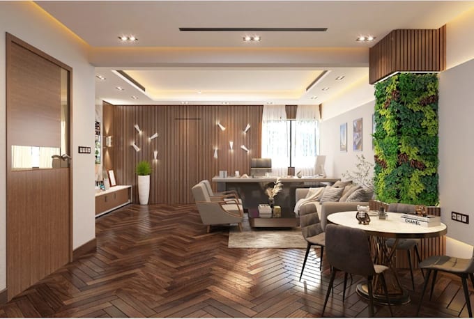 design CEO office interior,executive suite render,funiture layout,private office